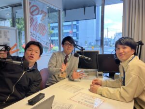 FMららの収録後