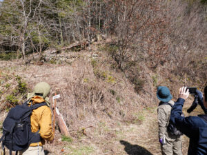 登山道入り口付近