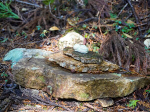 1つ目の地点にある寝地蔵