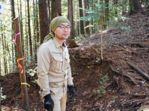 お話する清水さん