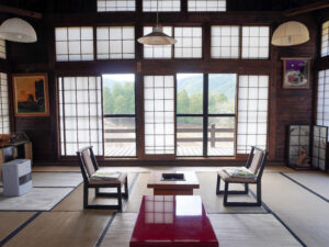 お話を伺った、当時「濡れ縁だった」という場所