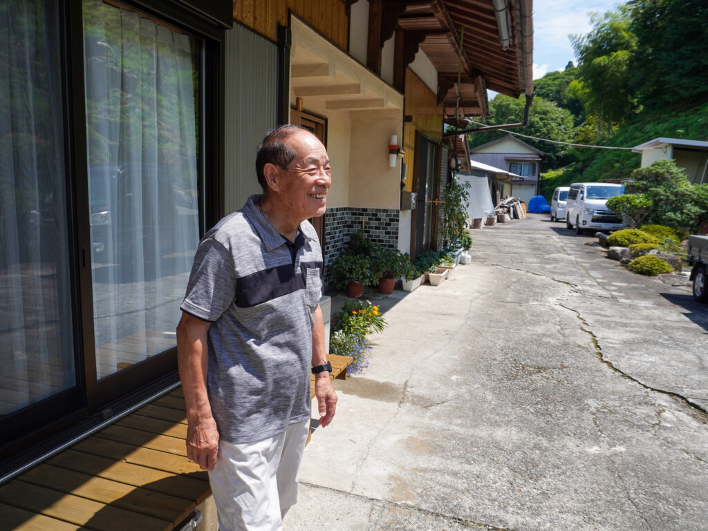 笑顔の博幸さん